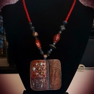 Vintage signed youai necklace